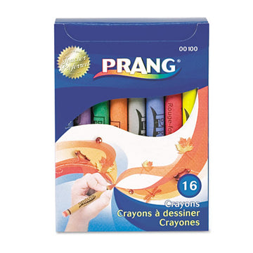 Prang® Crayons Made With Soy, 16 Colors-box freeshipping - TVN Wholesale